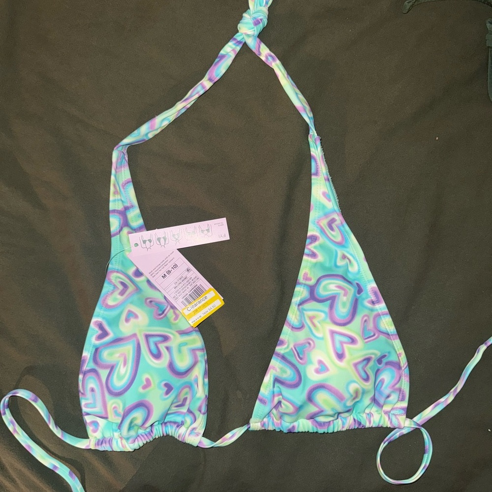 Target Multicolor Bikini Top